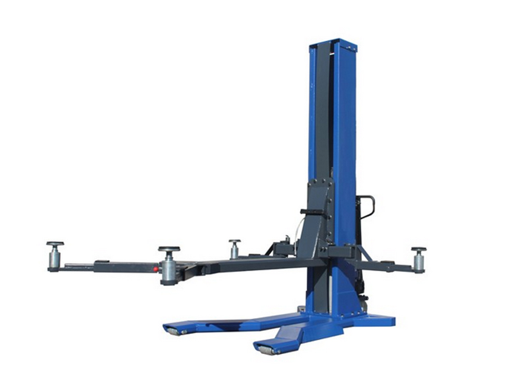 single post moveable car lift