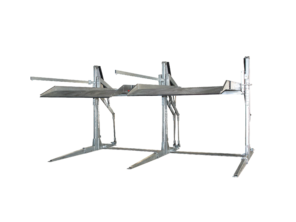 swing arm type two post simple parking lift