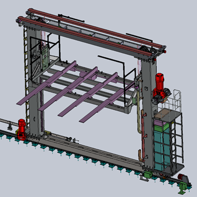Heavy-duty stacker